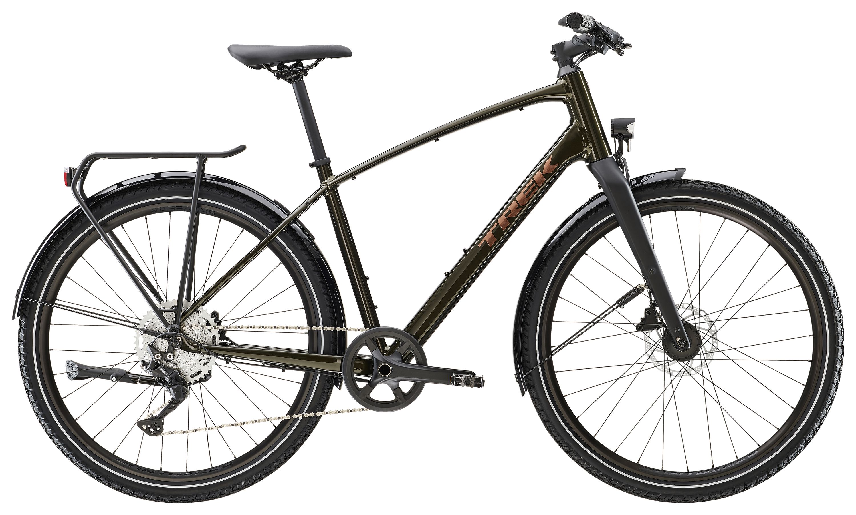 Trek Dual Sport 3 Equipped Gen 5 M Black Olive